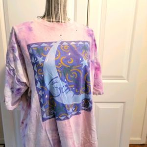 ($10 sale 🌿) Vintage/VTG Celestial Tie Dye Tee